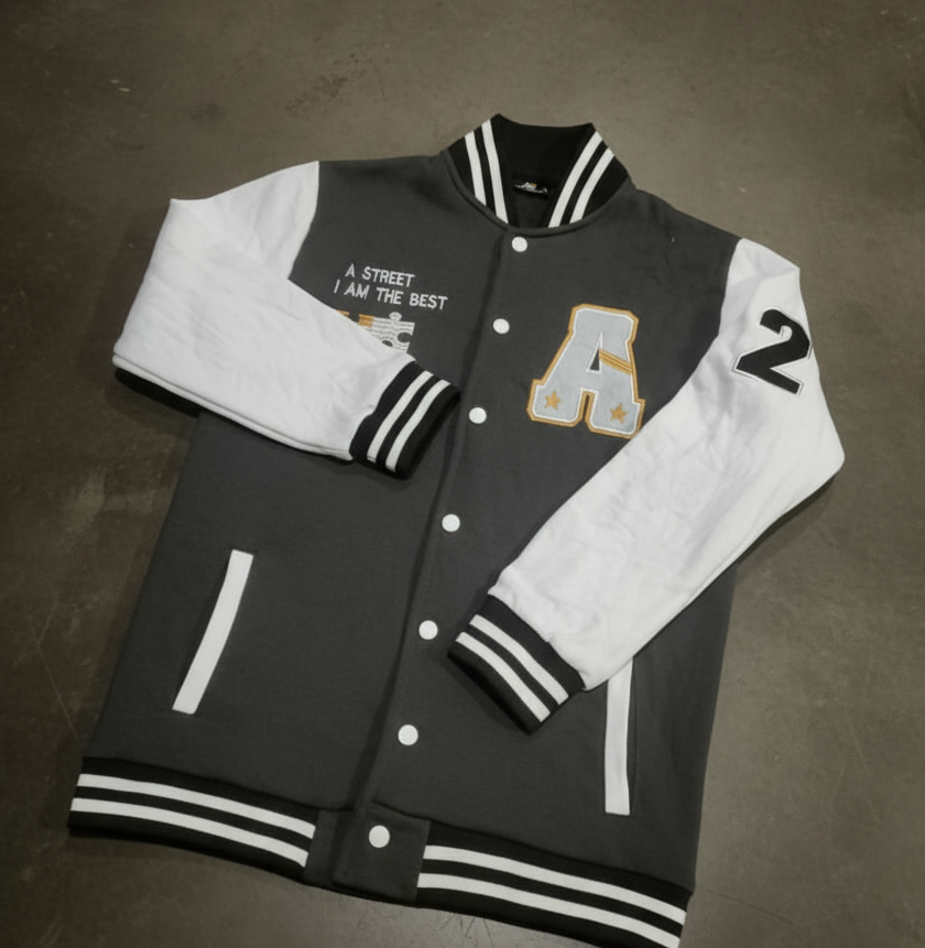 Premium Varsity Jacket for Men | Heavy 350+ GSM Winter Edition